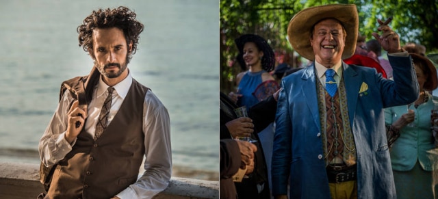Divulgação/Globo Rodrigo Santoro passa o papel de Afrânio a Antônio Fagundes