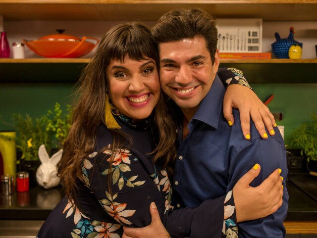 André Cherri / GNT Raiza Costa e Felipe Bronze
