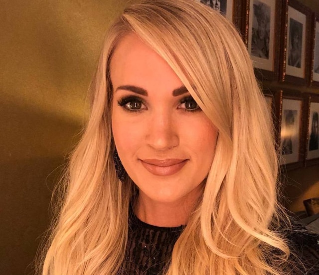 Instagram / @carrieunderwood A cantora Carrie Underwood.
