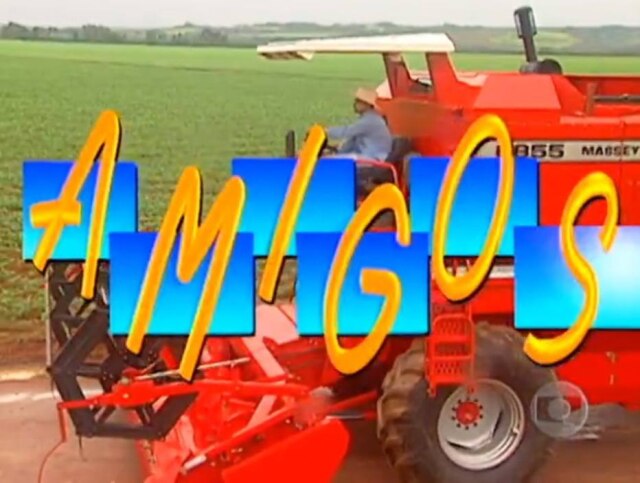 Reprodução de 'Amigos' (1995) / Globo Abertura do primeiro programa 'Amigos', em 1995.
