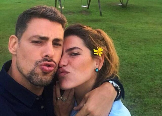 Instagram/@cauareymond O casal Cauã Reymond e Mariana Goldfarb.