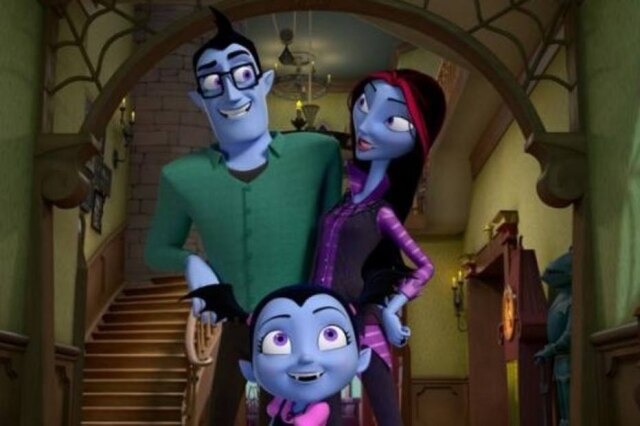 Divulgação/Disney Trecho do desenho 'Vampirina'.
