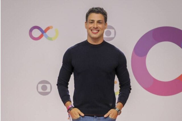 Globo/ Victor Pollak O ator Cauã Reymond na festa de inauguração dos novos estúdios da Globo