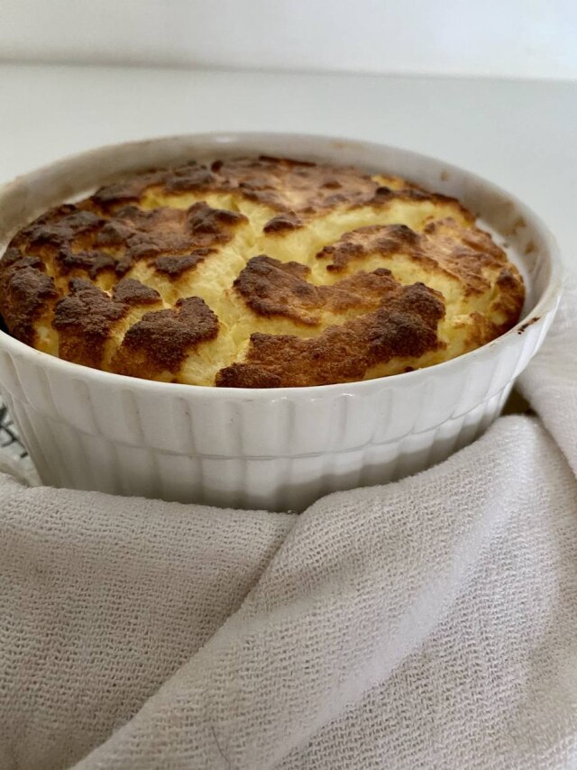 Patrícia Ferraz/Estadão Suflê básico de queijo fresco