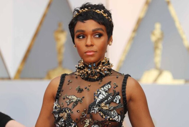 REUTERS/Mike Blake Cílios com cerdas separadas e definidas, como os usados pela atriz Janelle Monae no Oscar de 2017, dão definição ao olhar