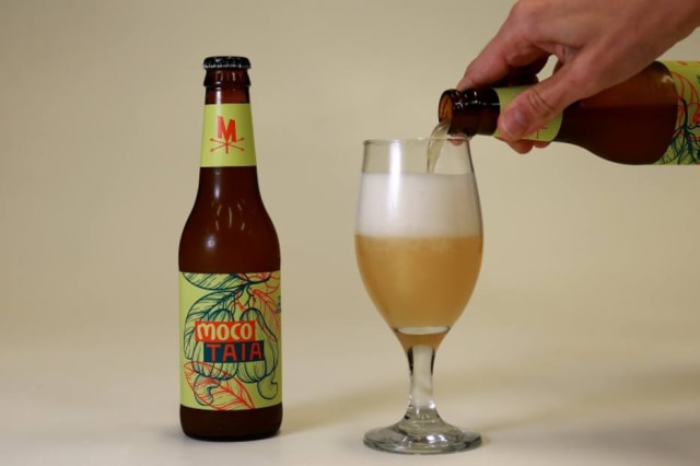 Hélvio Romero|Estadão Cerveja Mocotaia, sour de caju feita em parceria entre Mocotó, Jiquitaia e Morada Cia Etílica