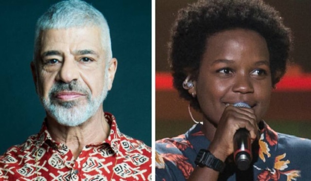 Raquel Cunha / Globo / Divulgação | Artur Meninea / Globo / Divulgação Lulu Santos e Priscila Tossan.