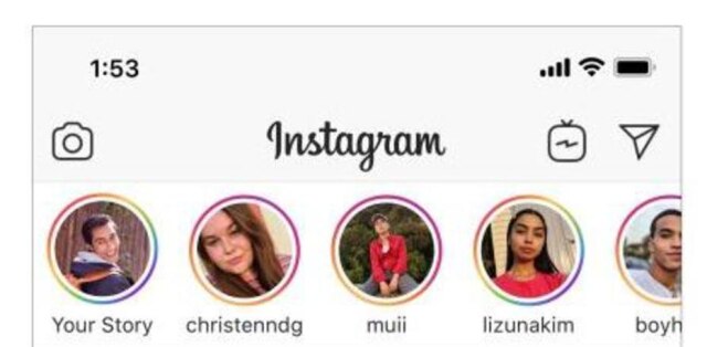 Instagram/Divulgação Arco em volta da foto fica nas cores do arco-íris se a pessoa usar uma das hashtags LGBTs nos stories.