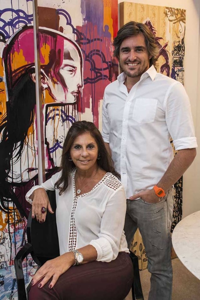 Zeca Wittner / Estadão Mãe e filho, Teresinha Nigri Basiches e José Ricardo Basiches