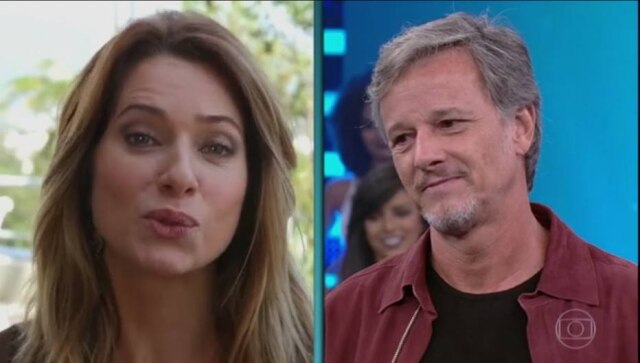 Reprodução/Globo Marcello Novaes e Letícia Spiller foram casados por quatro anos e tiveram um filho, Pedro Novaes, de 20.