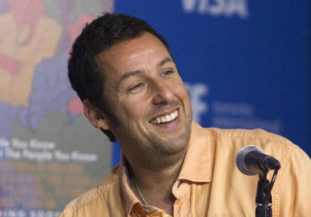 Fred Thornhill/Reuters O ator Adam Sandler.