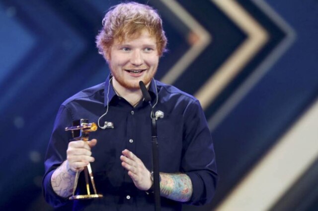 REUTERS/Christian Charisius Ed Sheeran também já tinha uma música preparada para cantar com Eminem bem antes do feat ser combinado