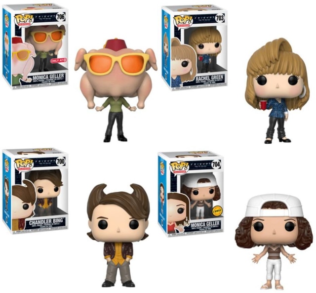 Reprodução / Funko A Funko anunciou uma segunda coleção com os personagens de 'Friends'