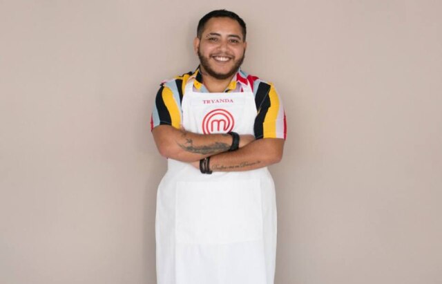 Carlos Reinis / Band / Divulgação Aos 35 anos de idade, Tryanda quer trocar sua carreira no mercado de turismo pelo mundo da cozinha. Como homem trans, revela ter sofrido muito preconceito ao longo da vida.