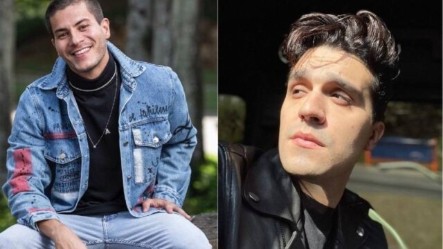 Globo/João Cotta e Instagram/@luansantana Em show do 'Luan City', Arthur Aguiar se apresentou ao lado de Luan Santana e cantou 'Casa Revirada', sua música de trabalho.