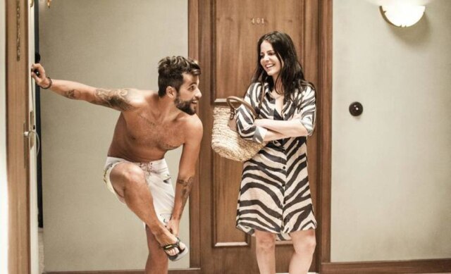 Divulgação/Havaianas Bruno Gagliasso na campanha publicitária.