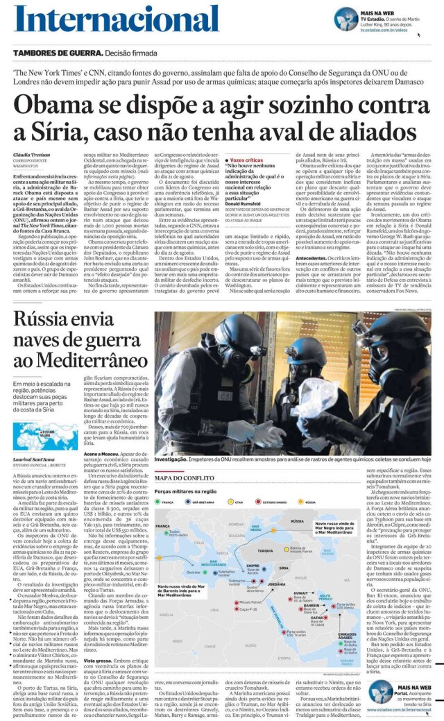 Acervo/Estadão > Estadão - 30/8/2013