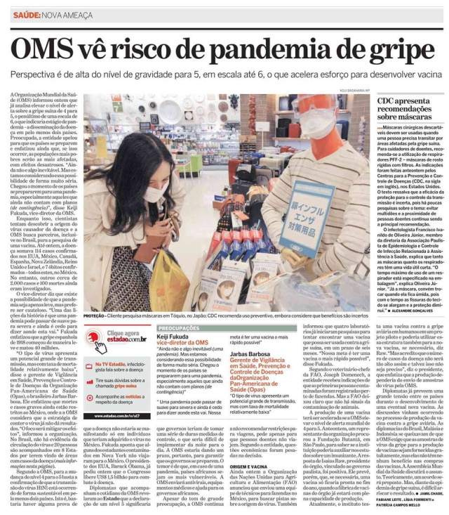 Acervo/Estadão > Estadão - 29/4/2009
