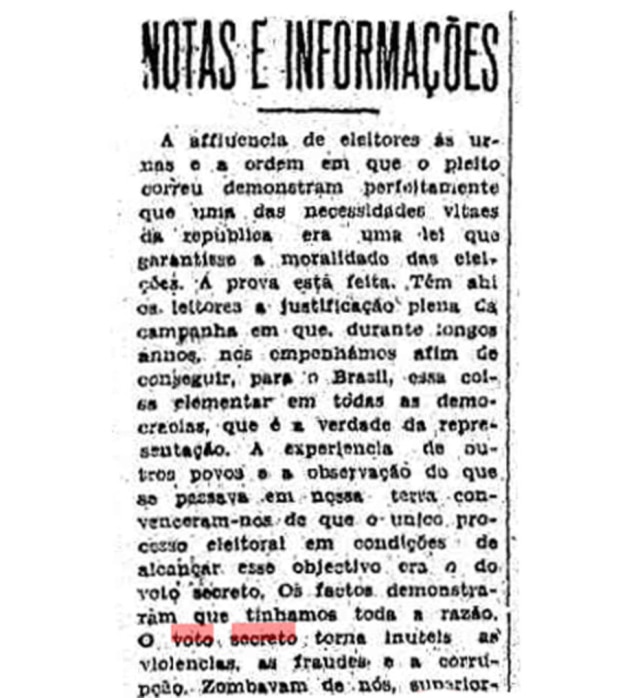 > Estadão - 05/5/1933