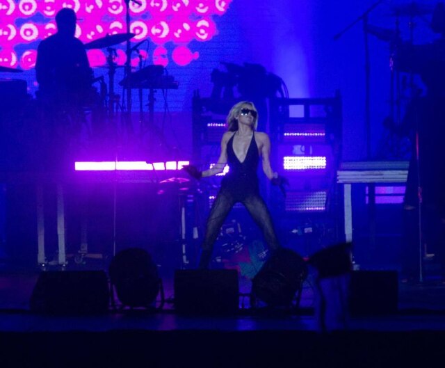 Taba Benedicto/Estadão A americana Miley Cyrus, de 29 anos, encerrou a segunda noite do Lollapalooza