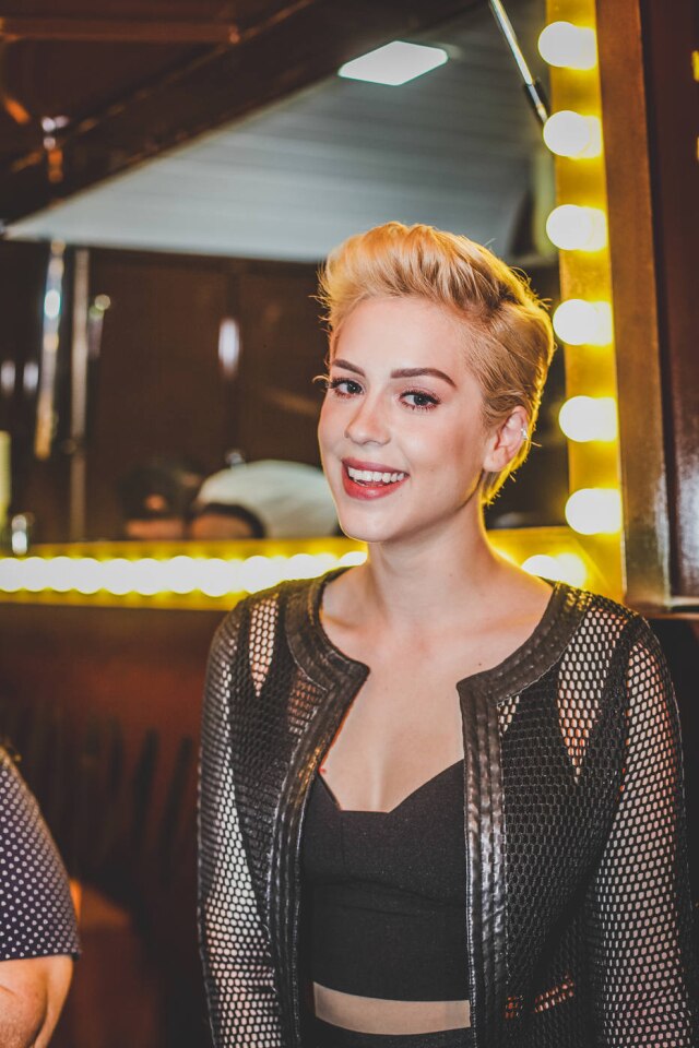 Fernanda Figueiredo / Especial para o Estado Sophia Abrahão mostra corte de cabelo na SPFW