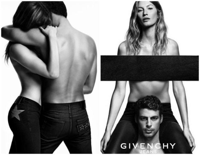Reprodução Gisele Bündchen e Cauã Reymond estrelam campanha da Givenchy Jeans