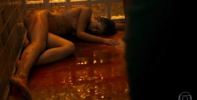 Reprodução/Globo Marina Ruy Barbosa em cena de 'Justiça'