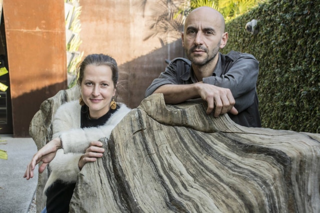 divulgação Os designers do Hillsideout: Nat Wilms e Andrea Zambelli
