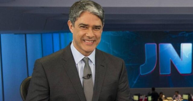 Reprodução/TV Globo William Bonner apagou todas as fotos com Fátima Bernardes de seu Instagram.