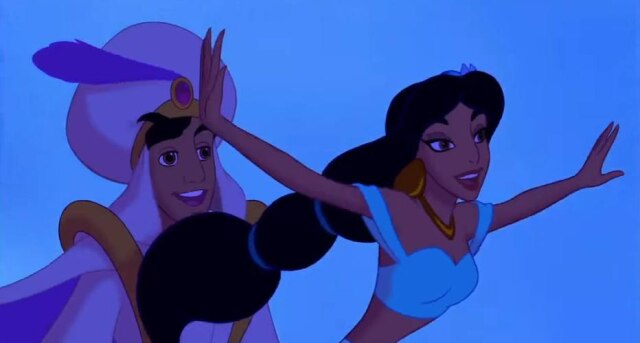 Reprodução de 'Aladdin' (1992)/ Disney 'Aladdin' foi baseado na história 'Mil e uma noites'