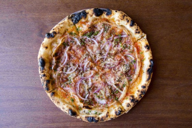 Bruno Geraldi Sabor. A pizza criada por Rueda para a Bráz Elettrica