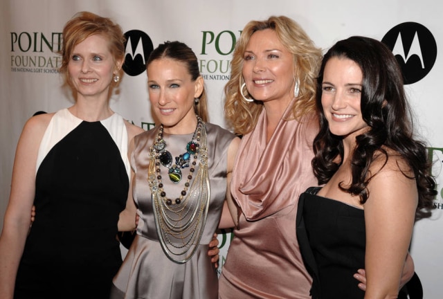 Peter Kramer/ AP As atrizes da série original: Cynthia Nixon, Sarah Jessica Parker, Kim Cattrall e Kristin Davis