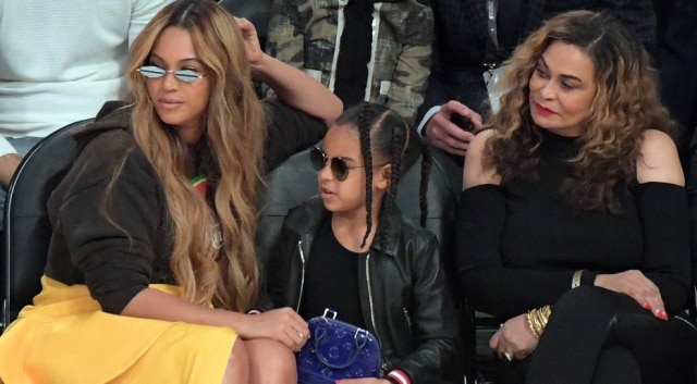 Kirby Lee/USA TODAY Sports Beyonc, Blue Ivy e Tina Knowles