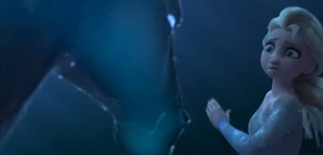 Captura de tela do trailer oficial de 'Frozen 2' (2019) / YouTube Cena do segundo trailer de 'Frozen 2'.