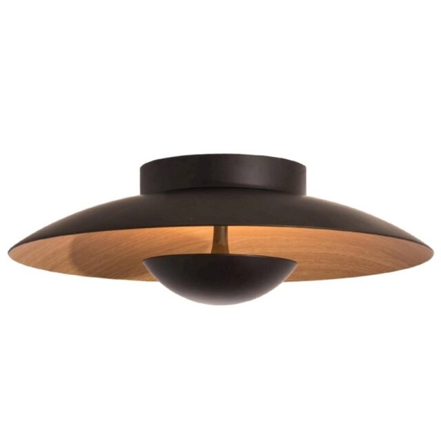 Yamamura Da Yamamura, plafond de sobrepor com LED integrado