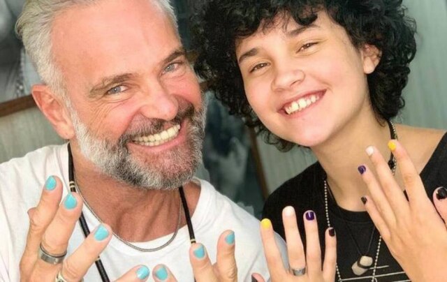 Instagram/ @mateuscarrieriof Mateus Carrieri revelou que apoia a transição de gênero de seu filho Domenico