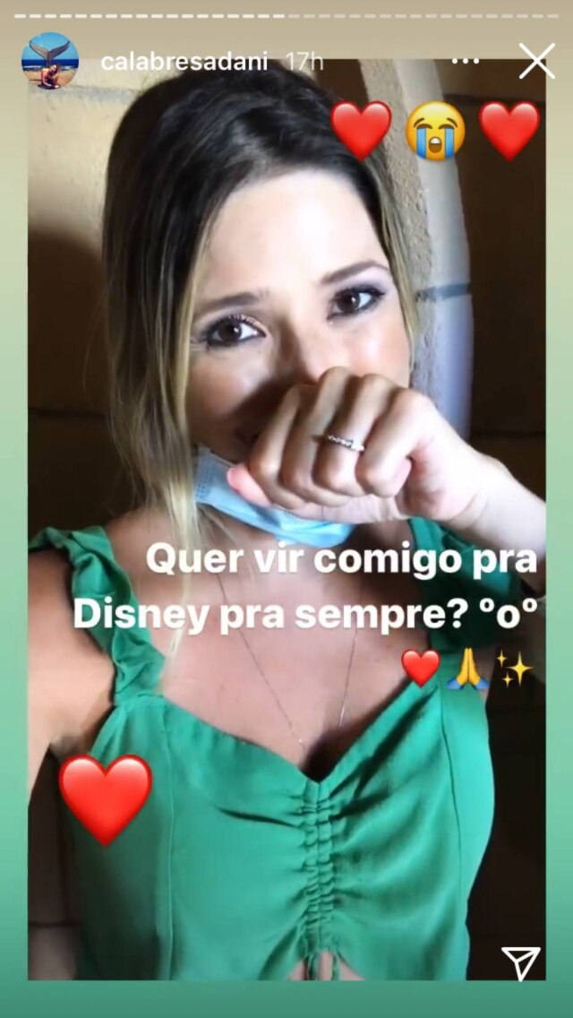 Reprodução Instagram / @danicalabresa Dani Calabresa está noiva de Richard Neuman
