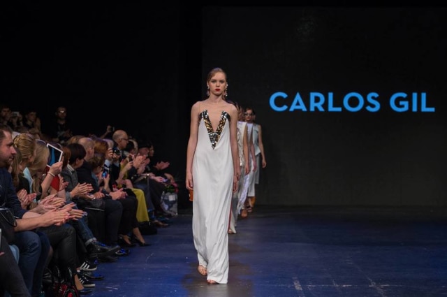 Divulgação Desfile do estilista Carlos Gil na edição primavera-verão da semana de moda de Lisboa
