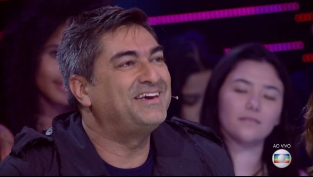 Reprodução de cena do programa 'Popstar'/Rede Globo Zeca Camargo não votou em Claudio Lins sob a justificativa de que atrelava a música 'Lembra de Mim' a Ivan Lins