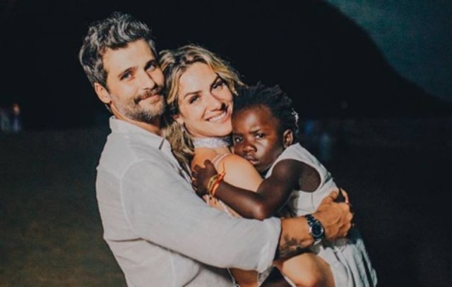 Instagram/@brunogagliasso Bruno Gagliasso, Giovanna Ewbank e a filha Titi.