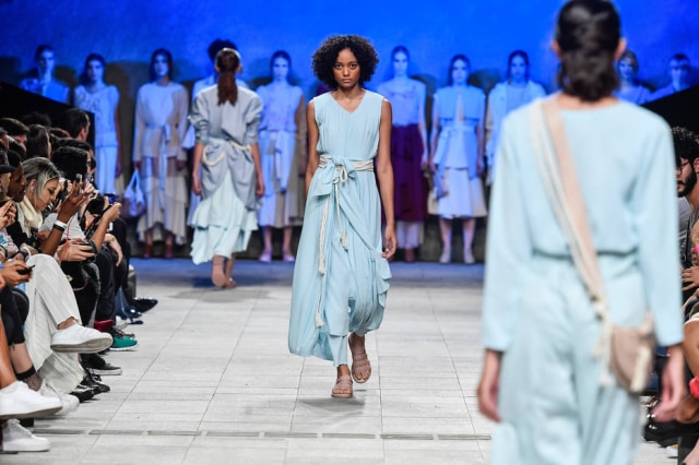 Marcelo Soubhia/Agência Fotosite O desfile da Neriage, na mais recente edição da Casa de Criadores, em novembro de 2017