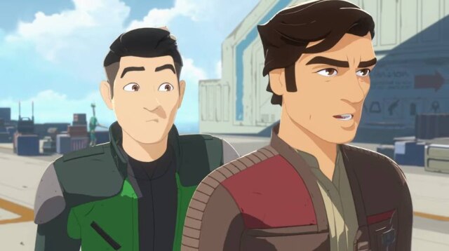YouTube/Disney A Lucasfilm divulgou o primeiro trailer da animação 'Star Wars Resistance', que irá acompanhar a história de um grupo de pilotos da Resistência