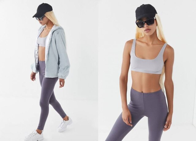 Divulgação/Urban Outfitters À venda por 59 dólares, fantasia inclui um top e leggings