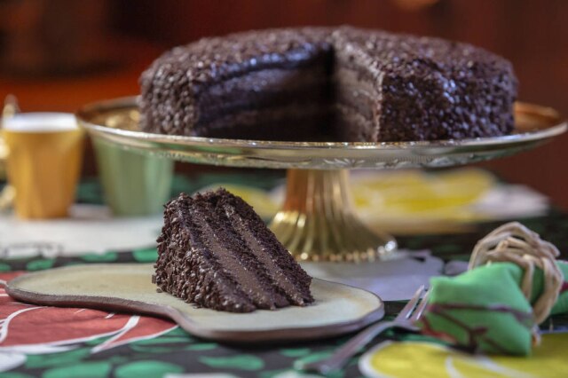 Taba Benedicto/Estadão Bolo de brigadeiro.