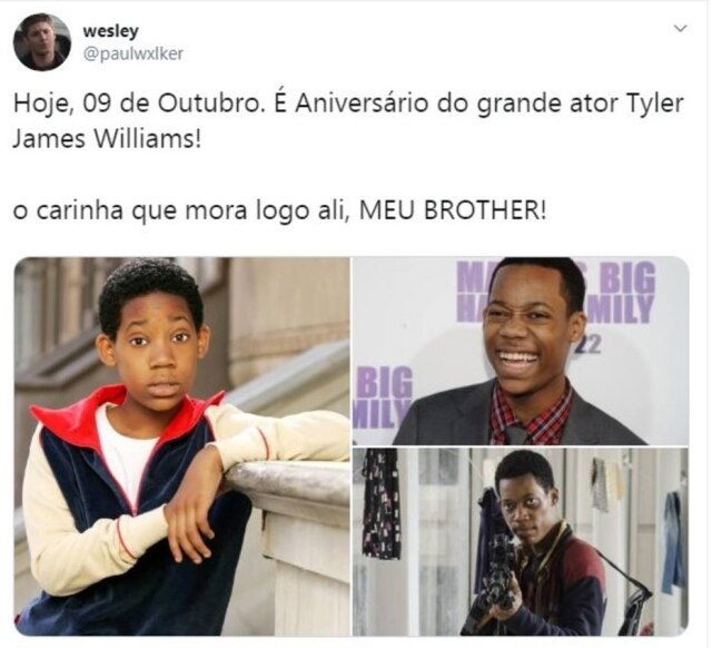 Ai Carinha Que Mora Logo Ali Tyler James Williams De Todo Mundo Odeia O Chris Completa 27