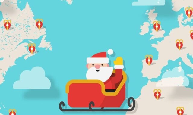 Reprodução/Google Papai Noel já passou em países como Austrália, por exemplo.