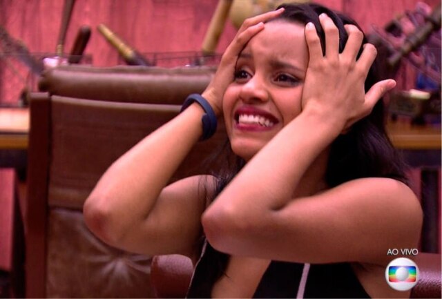 TV Globo Gleici, do 'BBB 18', foi a quarta participante a passar pela dinâmica do paredão falso.