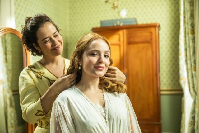 Globo/João Miguel Júnior Nas redes sociais, Larissa Manoela compartilha reação de Paloma Duarte ao ver cena emocionante em 'Além da Ilusão'.
