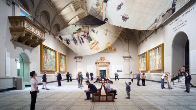 divulgação Uma das instalações projetadas para o London Design Festival 2014, no Victoria & Albert Museum