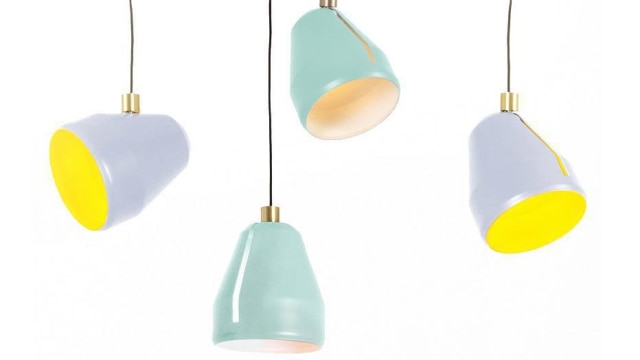Divulgação Luminárias Berimbau, com altura ajustável, do Atelier BAM + Oficina Bertolucci